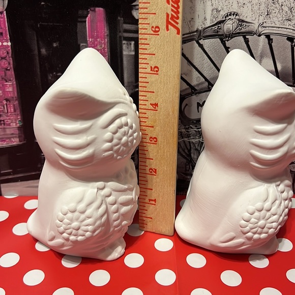 New Set of 2 Ceramic DIY Halloween Icon - Owl - Picture 6 of 8